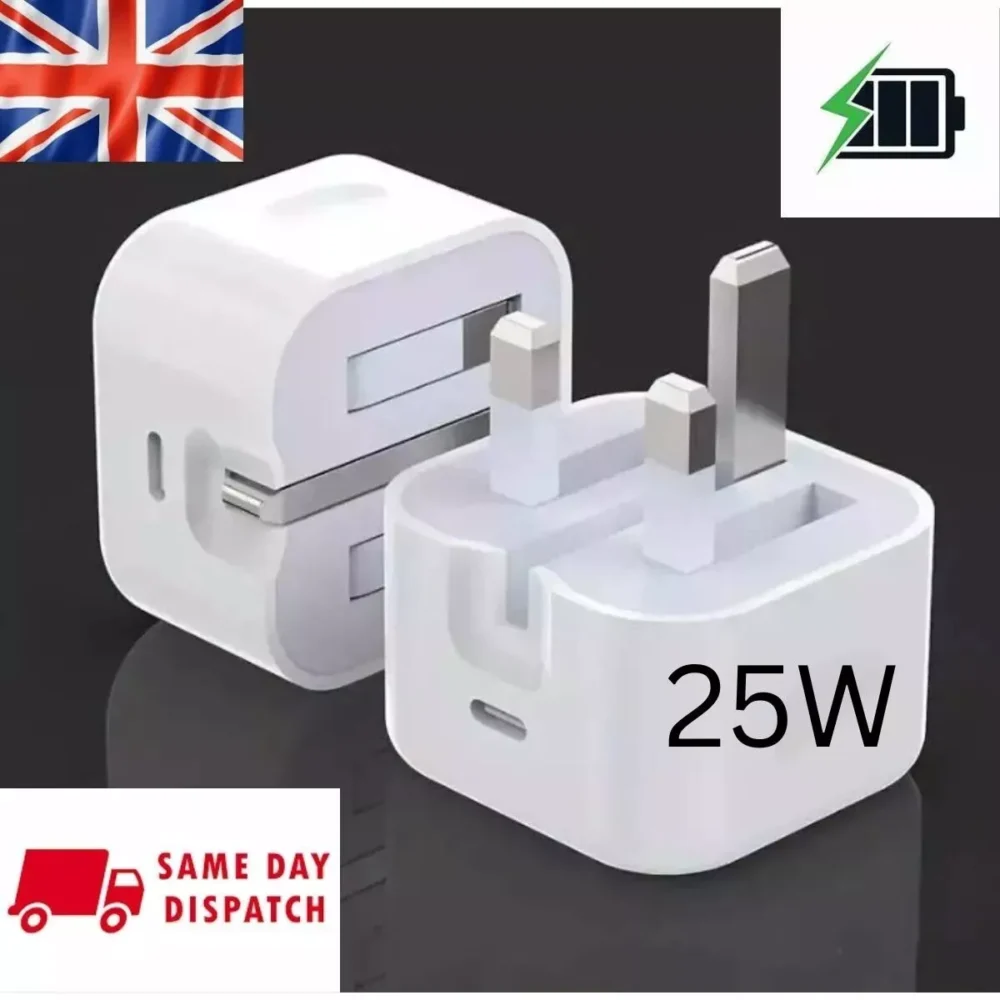 BEST CHARGER FOR IPHONE 11,12,13,14,15,16,PD 25W GOOD QUALITY FAST CHARGING UK