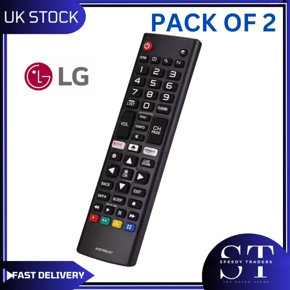 LG TV REPLACEMENT REMOTE CONTROL SMART TV LED 3D NETFLIX BUTTON GOOD QUALITY UK